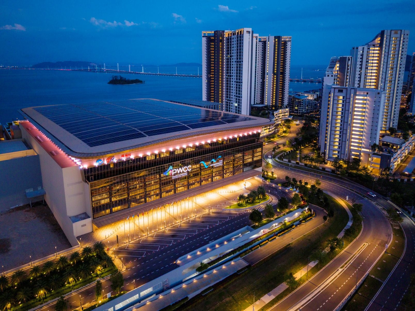 Supplied image of Penang Waterfront Convention Centre (PWCC); neighbourhood reference, not a Lighthauz 2 facility
