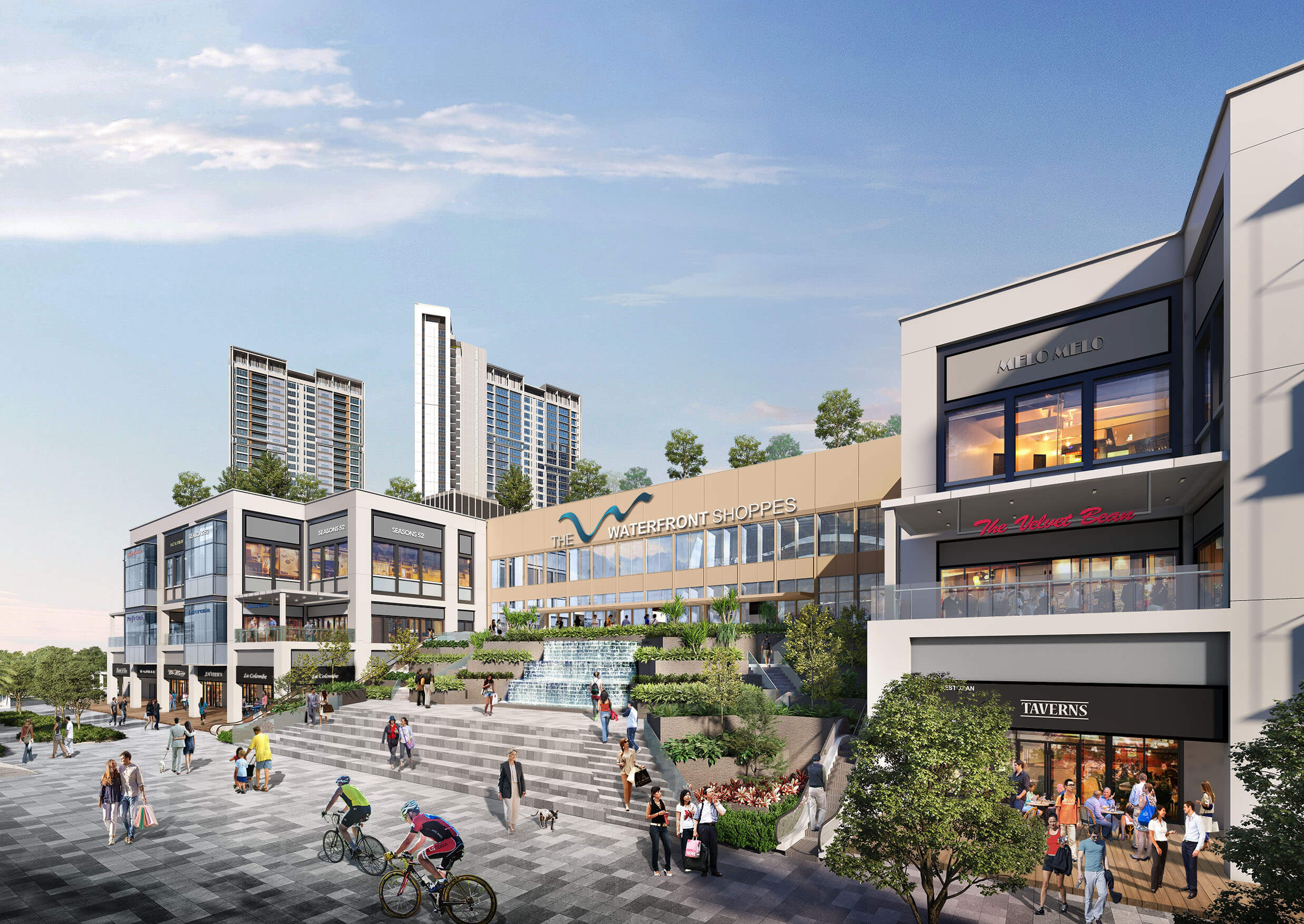 Supplied image of Waterfront Shoppes; neighbourhood reference, not a Lighthauz 2 facility